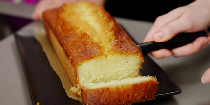 Lecker? Ja! Gesund? Eher nicht: Zitronencake mit Dinkelmehl