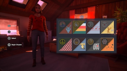 At the beginning of a chapter, you can choose Max’s outfit. It’s a small detail with a positive effect.