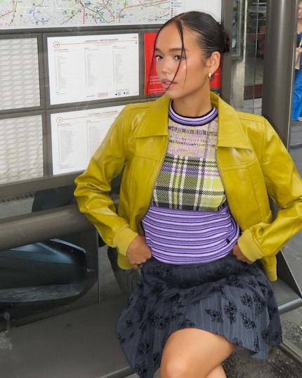 Schwer zu glauben, aber dieser Look stammt tatsächlich von Desigual.