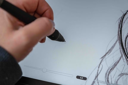 ...otherwise the cursor and the tip of the pen will not coincide.