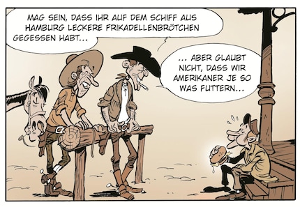 Die deutschen Einwanderer brachten den Hamburger mit in die USA.