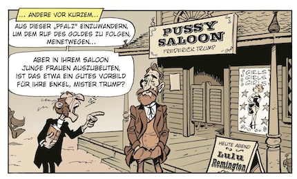 Frederick Trump ist 1885 im Alter von nur 16 Jahren in die USA ausgewandert. Er ist der Großvater von Donald Trump.