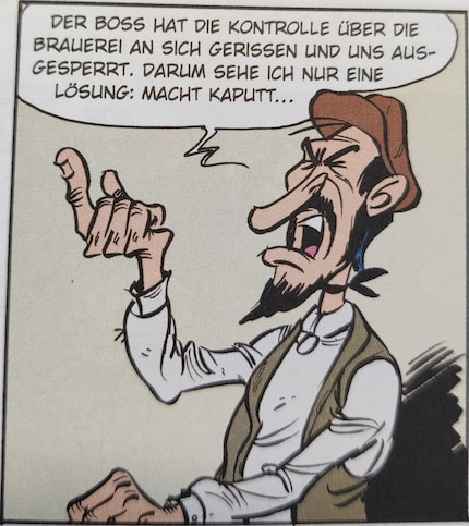 Günther Wolf will die Forderungen der Streikenden notfalls auch mit radikalen Mitteln durchsetzen.