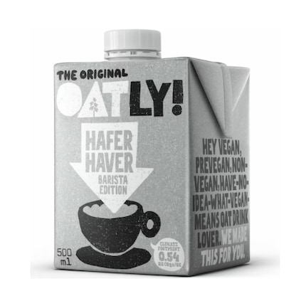 Oatly Hafer Barista Edition 500ml: Alles klar, was du hier bekommst!