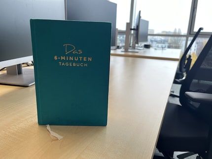 The book also looks good on the outside: the diary is available in different colours.
