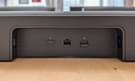 Leider fehlen zusätzliche HDMI-Eingänge, die ich bei einem Preis von fast 1000 Franken erwartet hätte. Immerhin beherrscht die Sonos Arc Ultra jetzt auch Bluetooth.