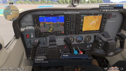 But I’m pushing the throttle? The game doesn’t want to recognise my inputs on the Turtle Beach Velocity One flightdeck.
