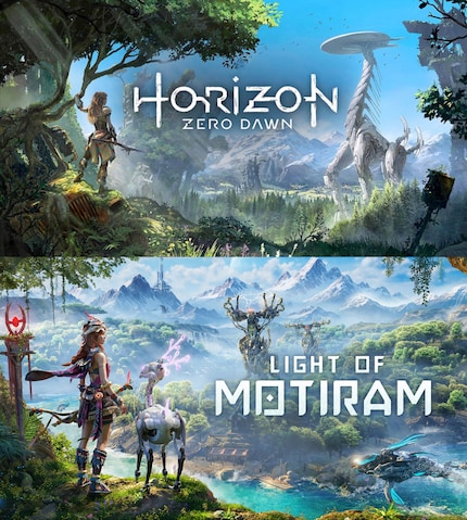 Even the cover artwork looks suspiciously like Horizon Zero Dawn.