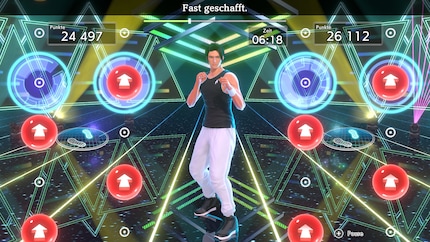 Zu zweit wird das Rhythmus-Boxen kompetitiv.