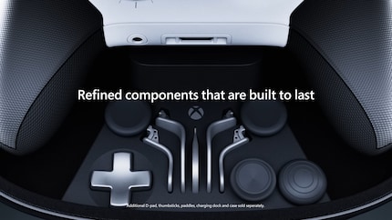 The Elite controller can be equipped with additional components.