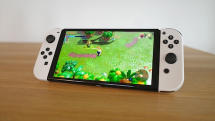 The OLED Switch screen is impressive.