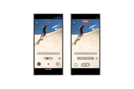 Neues Layout und für Videos ein stufenloser Zoom im Pro-Modus.