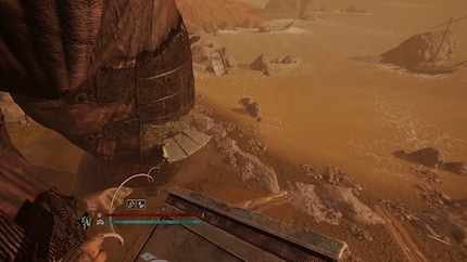 Aiming with the grappling hook is difficult because the game doesn’t always display the crosshairs for the gadget for some inexplicable reason.