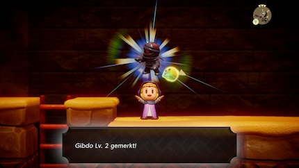 Die Prinzessin zaubert Items und Gegner herbei, statt selber zu kämpfen. Ein netter Gameplay-Twist, der nicht mehr als 25 Stunden Spielzeit braucht.