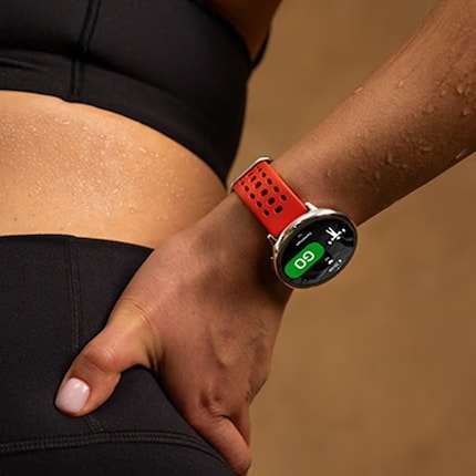 The watch can track running and over 160 other sports.