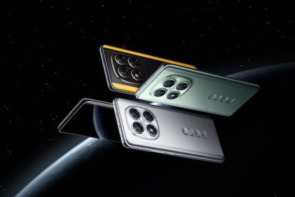 The colour variants of the Poco X7.
