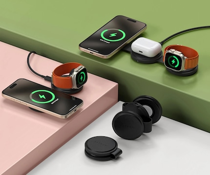 You can charge either two or three devices with Satechi power banks.