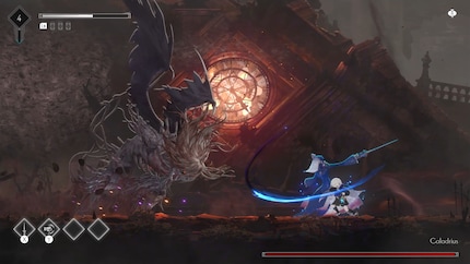 Together with Nora, Lilac fights a homunculus gone mad.