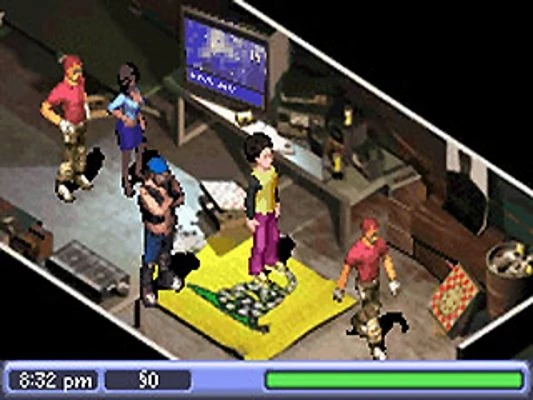 The Sims 2 on the GBA has nothing to do with the PC version.