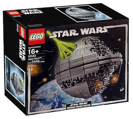 Die Verpackung des Lego Star Wars Todesstern II (10143): Ein Sammlerstück aus der Original Trilogy Edition.