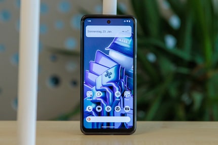 Das Display des HMD Fusion ist ausreichend.