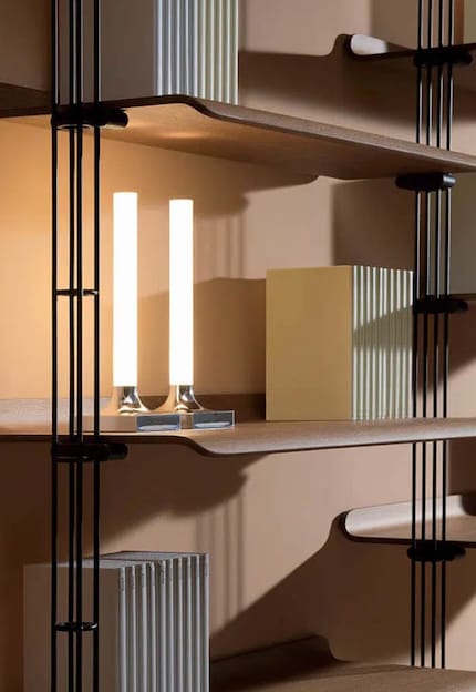 Starck’s design offers atmospheric light with three adjustable light intensities.