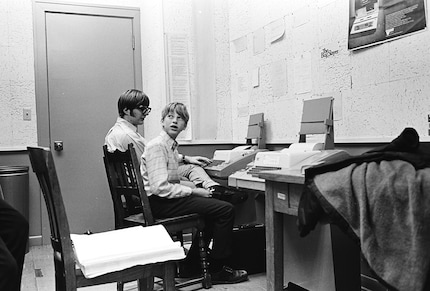 Bill Gates and Paul Allen made a profit with Microsoft in its first year.