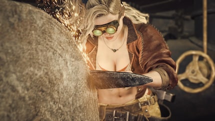 Blacksmith Gemma knows her stuff. Generally speaking, the crafting cutscenes are charming.
