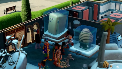 My highlight: the frozen fridge.
