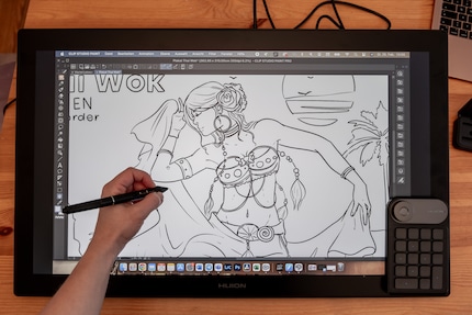 Meine Procreate-Alternative Clip Studio Paint scheint die perfekte Lösung für mein Grossprojekt zu sein.