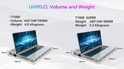 The T1000 Super model can also accommodate an Nvidia GeForce RTX 5090 desktop graphics card.