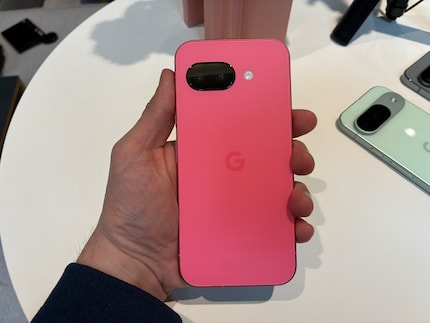 The phone fits comfortably in my rather small hand.