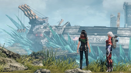 New LA is the survivors’ base – a city made from the spaceship wreckage.