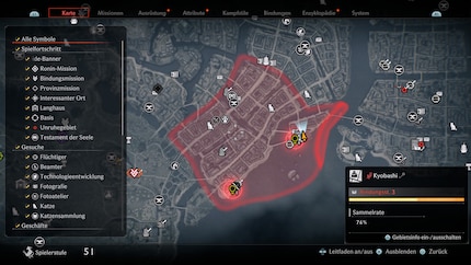 A typical open-world checklist map.