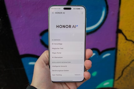 Honor sammelt die Einstellungen zu seinen KI-Tools in einem Menüpunkt.