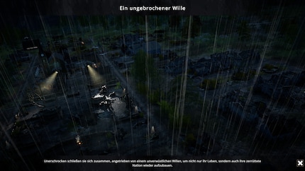 The world has collapsed, the First World War never ended. It's up to us to rebuild the ruins.