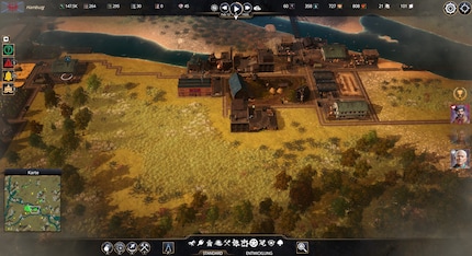 The construction of the military is well integrated into the rest of my city's structure. I have outsourced production from my city somewhat.