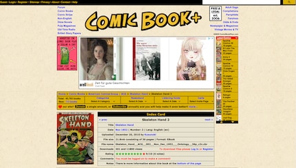 Comic Book Plus has US comic strips dating back to 1938.