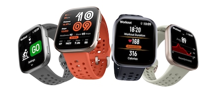 The Bip 6 is very reminiscent of the Apple Watch.