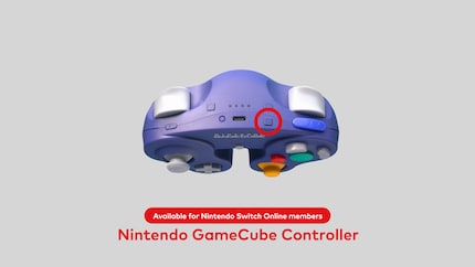 The retro controller with C-button.
