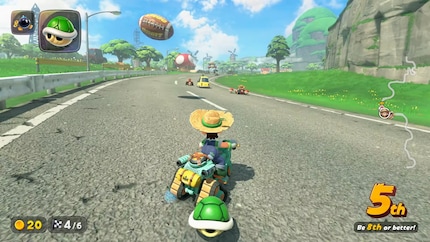 «Mario Kart World» looks wonderfully colourful.