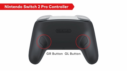 The new buttons on the back.
