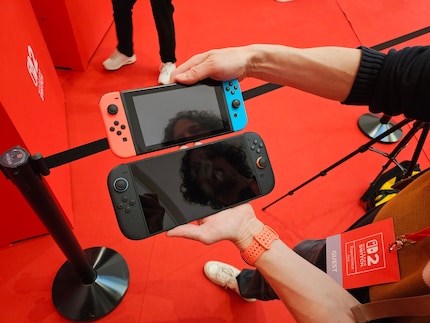 The original Switch vs. the Switch 2