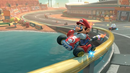 Sliding across railings, ropes and rails is a major innovation in this new game.