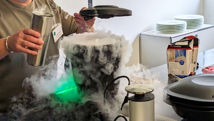 So fancy hat bei Therma nicht mal das legendäre Frucht-Glace ausgesehen.