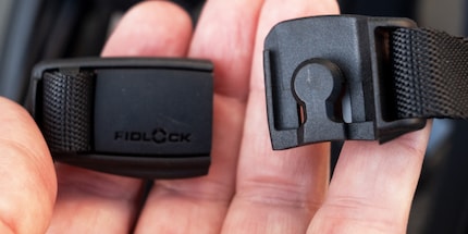 Der magnetische Fidlock-Verschluss des «Ultra Fly Pro MIPS».