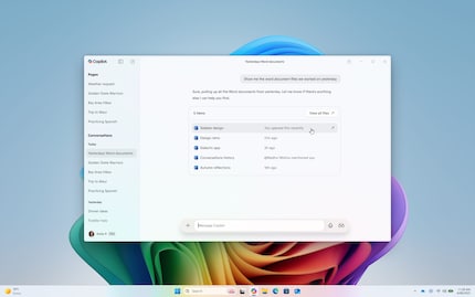 So sieht die neue Dateisuche aus.