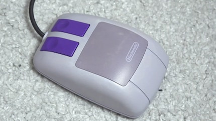 The Super NES Mouse doesn’t just look like an ordinary PC mouse, it also works just like one. Yawn.