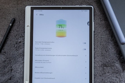 You can still get a lot out of the battery life with the energy-saving mode.