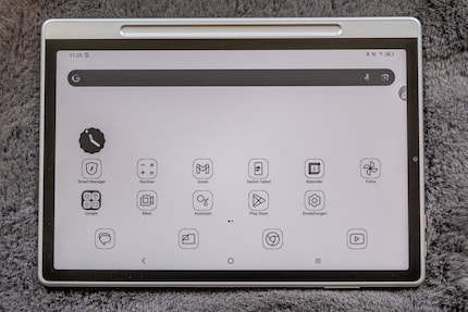 The ink paper mode comes closest to e-ink.